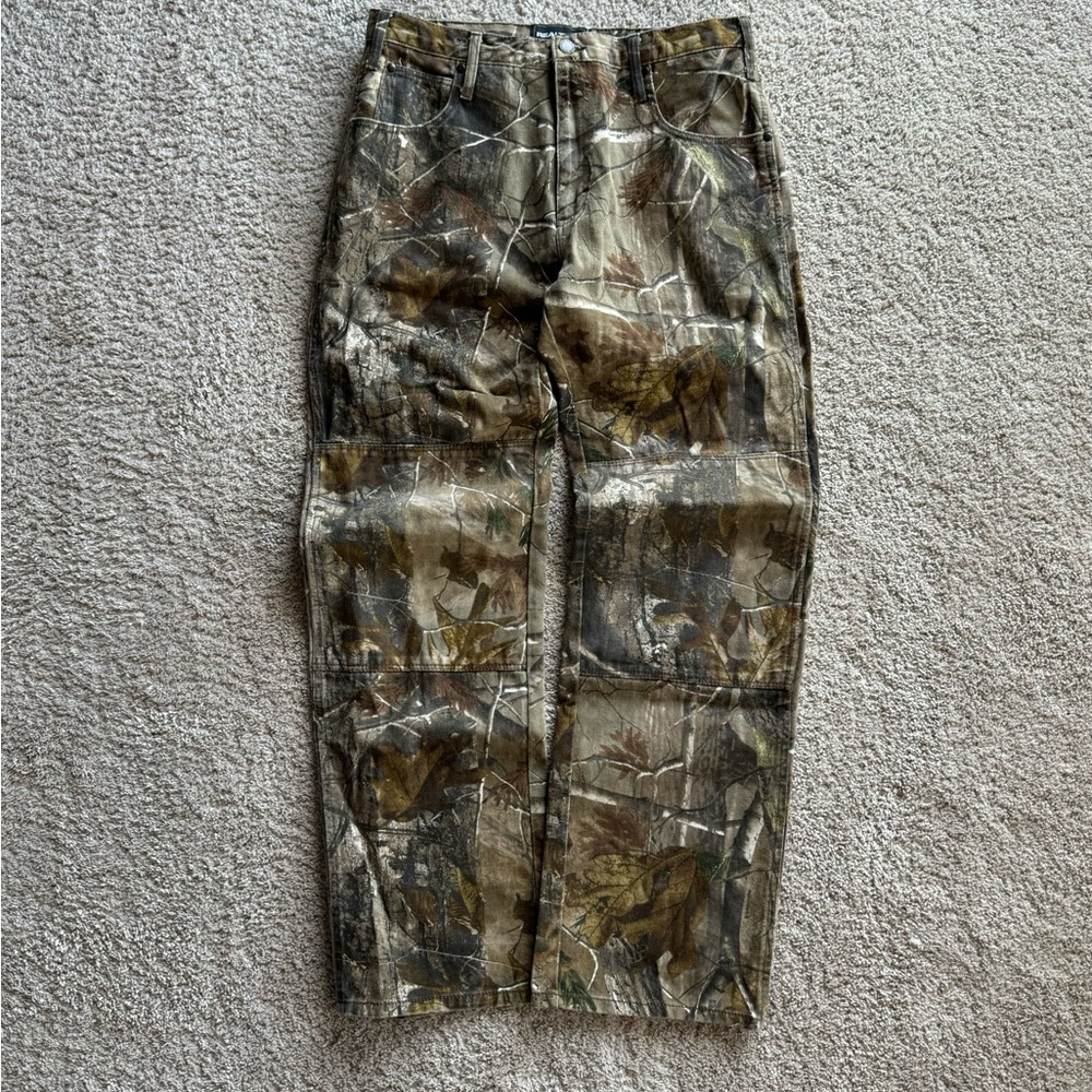 Vintage Realtree Camo Carhartt Style Pants Size 34x34